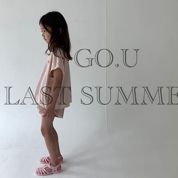 GO;U - Korean Children Fashion - #Kfashion4kids - Pretty Color Tee - 2