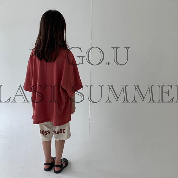 GO;U - Korean Children Fashion - #Kfashion4kids - That's Good Tee - 6