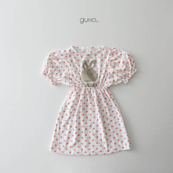GUNO - Korean Children Fashion - #Kfashion4kids - Cloud Rabbit One-piece - 10