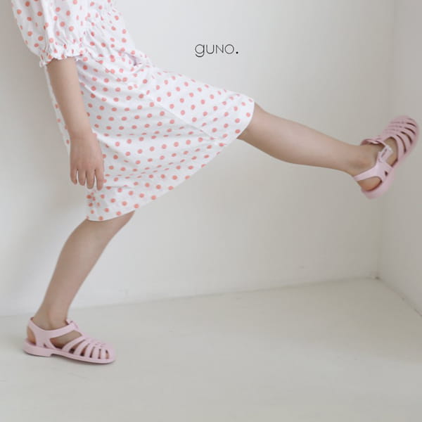 GUNO - Korean Children Fashion - #Kfashion4kids - Cloud Rabbit One-piece - 6