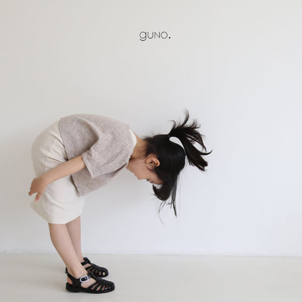 GUNO - Korean Children Fashion - #Kfashion4kids - Mask Crop Tee - 3