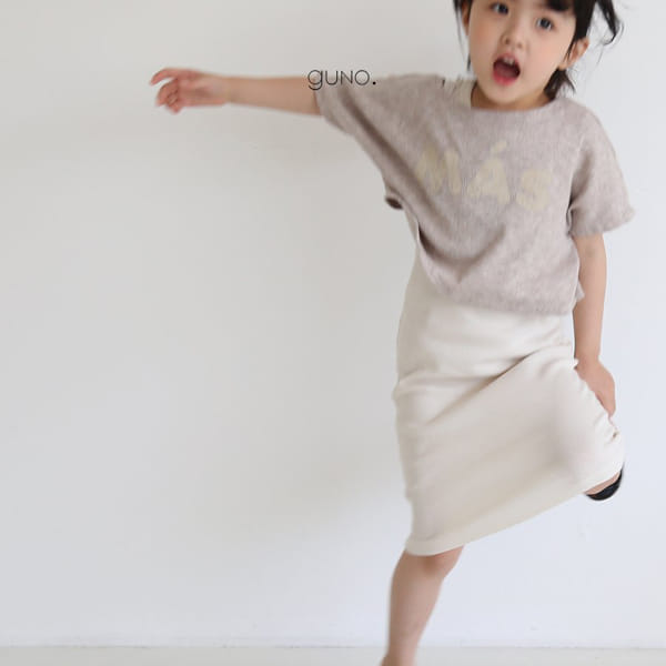 GUNO - Korean Children Fashion - #Kfashion4kids - Mask Crop Tee - 4