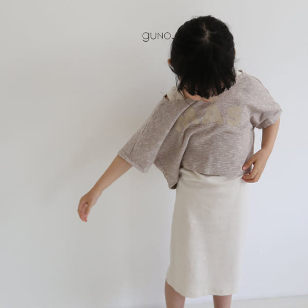 GUNO - Korean Children Fashion - #Kfashion4kids - Mask Crop Tee - 6