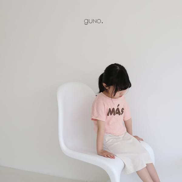 GUNO - Korean Children Fashion - #Kfashion4kids - Mask Crop Tee - 7