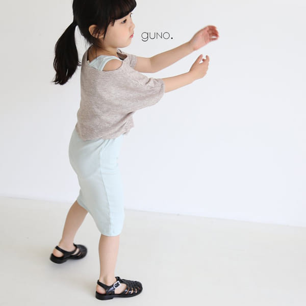 GUNO - Korean Children Fashion - #Kfashion4kids - Mask Crop Tee - 9