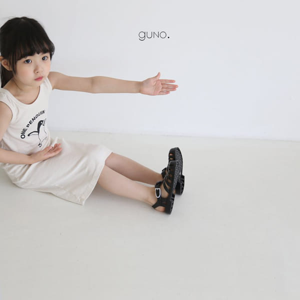 GUNO - Korean Children Fashion - #Kfashion4kids - Penguin One-piece - 7