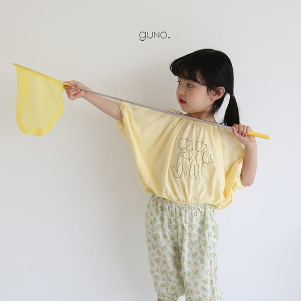GUNO - Korean Children Fashion - #Kfashion4kids - Flower Tee - 10