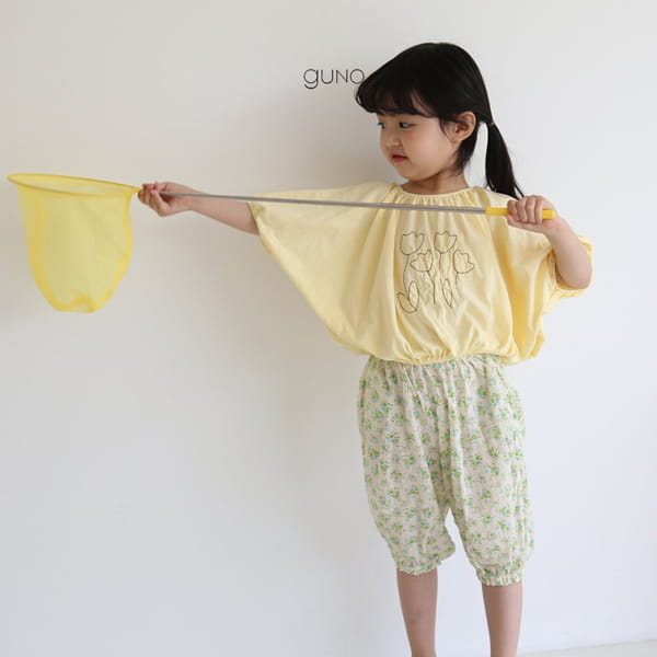 GUNO - Korean Children Fashion - #Kfashion4kids - Flower Tee - 5