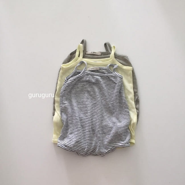 GURU GURU - Korean Children Fashion - #Kfashion4kids - Camisole Bodysuit - 7