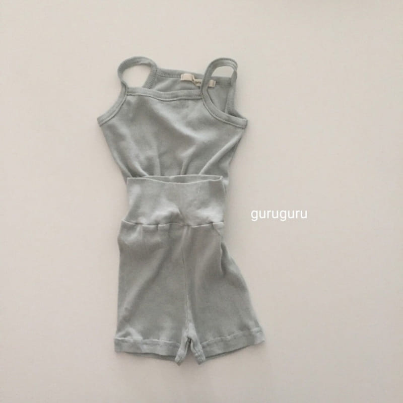 GURU GURU - Korean Children Fashion - #Kfashion4kids - String Sleeveless Easywear - 10