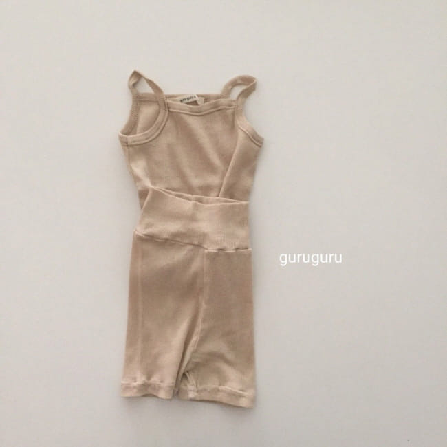 GURU GURU - Korean Children Fashion - #Kfashion4kids - String Sleeveless Easywear - 12