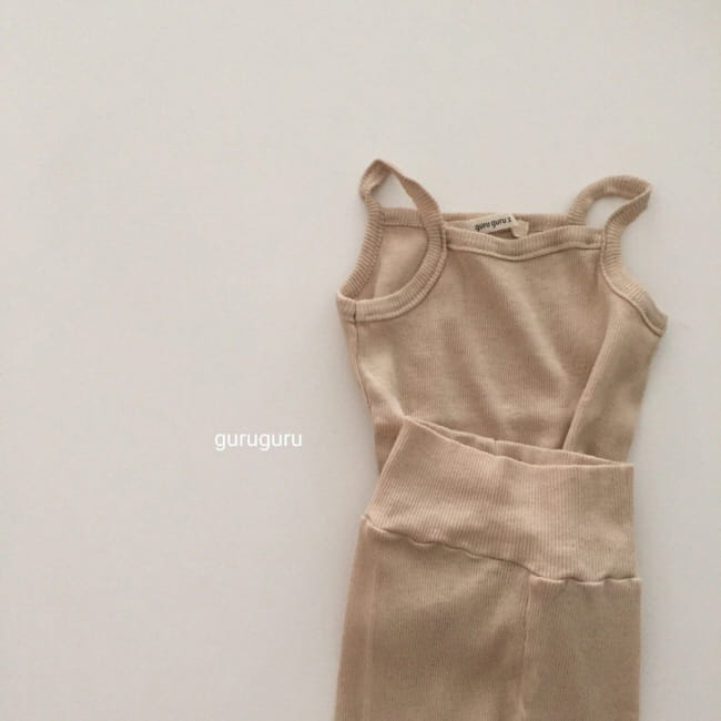 GURU GURU - Korean Children Fashion - #Kfashion4kids - String Sleeveless Easywear - 2
