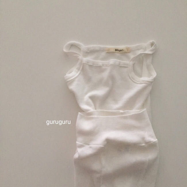 GURU GURU - Korean Children Fashion - #Kfashion4kids - String Sleeveless Easywear - 4
