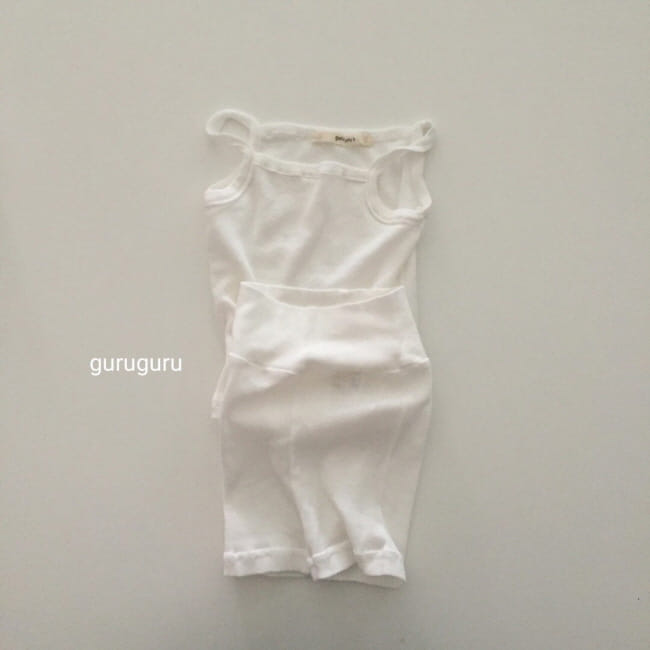 GURU GURU - Korean Children Fashion - #Kfashion4kids - String Sleeveless Easywear - 5