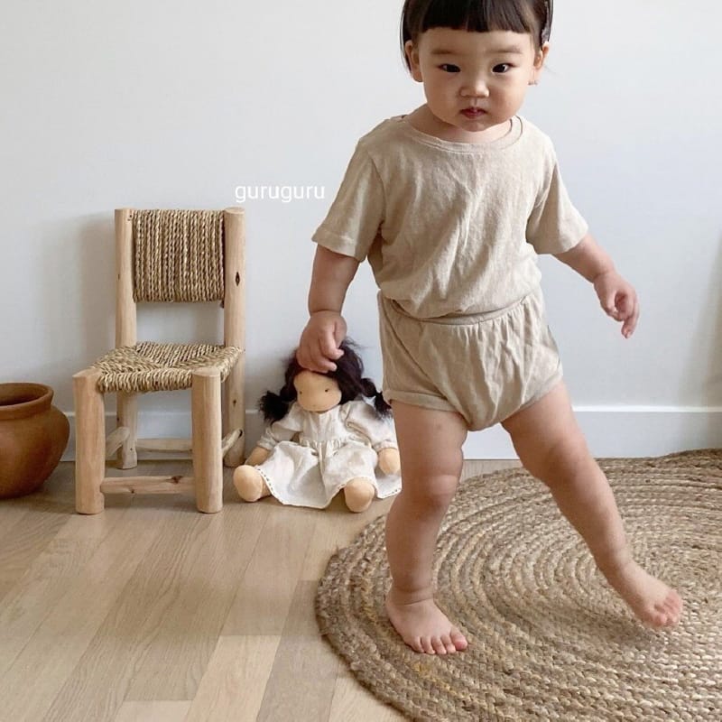 GURU GURU - Korean Children Fashion - #Kfashion4kids - Duck Top Bottom Set