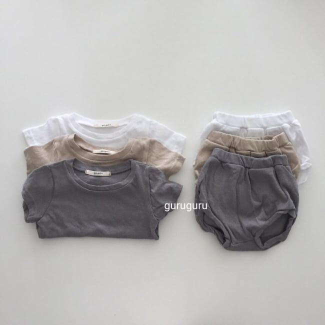 GURU GURU - Korean Children Fashion - #Kfashion4kids - Duck Top Bottom Set - 6