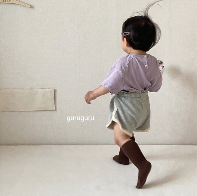GURU GURU - Korean Children Fashion - #Kfashion4kids - Tery Shorts - 6