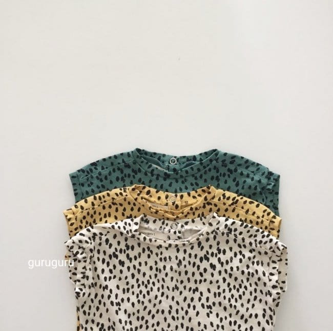 GURU GURU - Korean Children Fashion - #Kfashion4kids - Dots Bodysuit - 7