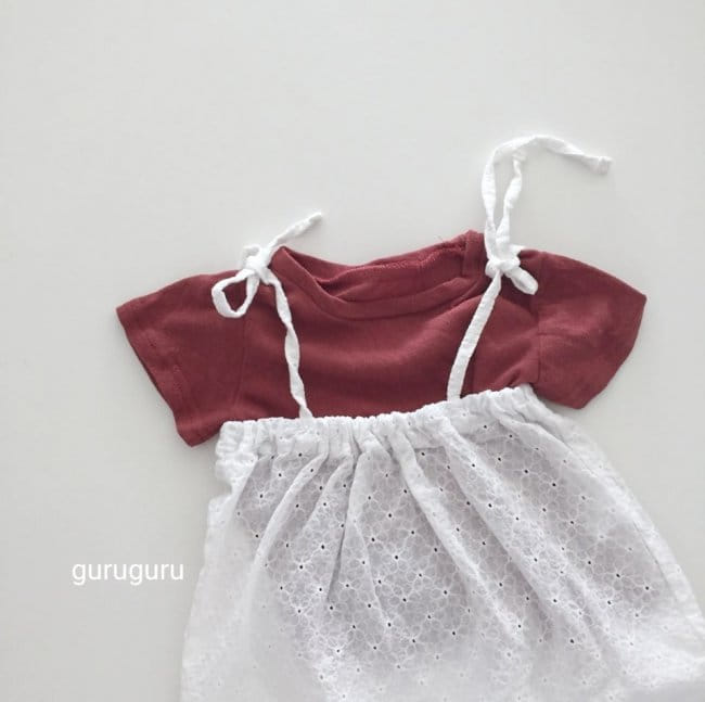 GURU GURU - Korean Children Fashion - #Kfashion4kids - Snow Flower Bodysuit - 9