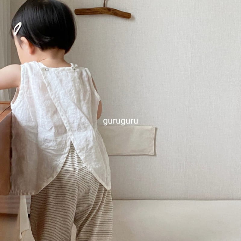 GURU GURU - Korean Children Fashion - #Kfashion4kids - Butterfly Sleeveless