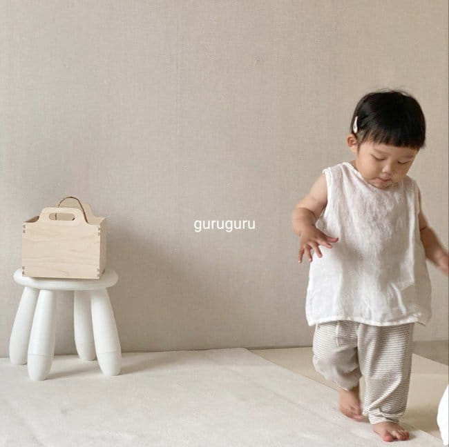 GURU GURU - Korean Children Fashion - #Kfashion4kids - Butterfly Sleeveless - 8