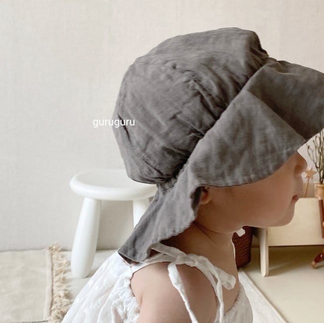 GURU GURU - Korean Children Fashion - #Kfashion4kids - Linen Bucket Hat - 2