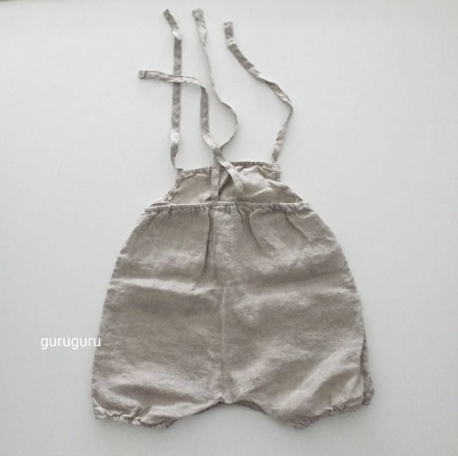 GURU GURU - Korean Children Fashion - #Kfashion4kids - Linen String Bodysuit - 5