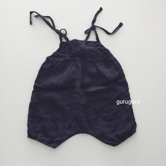 GURU GURU - Korean Children Fashion - #Kfashion4kids - Linen String Bodysuit - 7