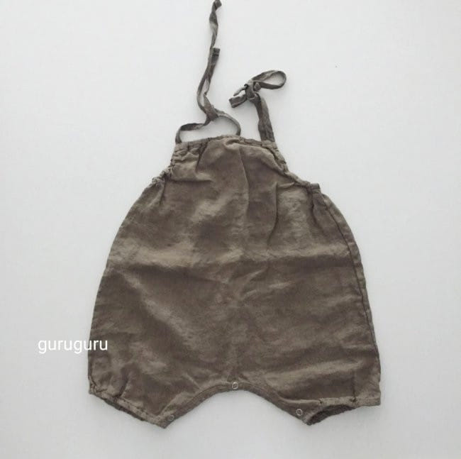 GURU GURU - Korean Children Fashion - #Kfashion4kids - Linen String Bodysuit - 8