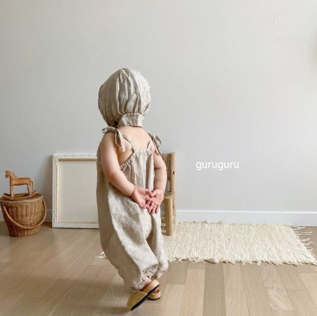 GURU GURU - Korean Children Fashion - #Kfashion4kids - Linen Bonnet - 10