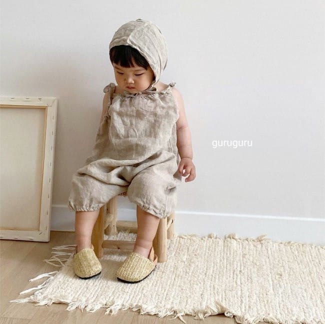 GURU GURU - Korean Children Fashion - #Kfashion4kids - Linen Bonnet - 9