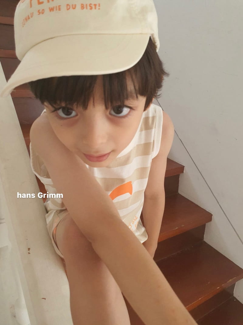 HANS GRIMM - Korean Children Fashion - #Kfashion4kids - Palm Sleevelss Tee - 10
