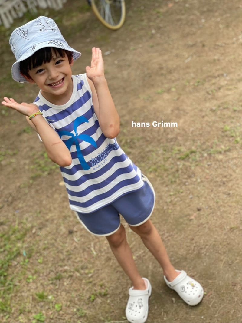 HANS GRIMM - Korean Children Fashion - #Kfashion4kids - Palm Sleevelss Tee - 5
