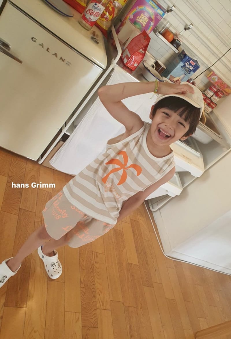 HANS GRIMM - Korean Children Fashion - #Kfashion4kids - Palm Sleevelss Tee - 6