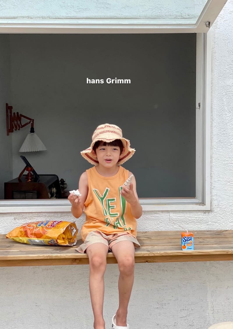 HANS GRIMM - Korean Children Fashion - #Kfashion4kids - Ye Ye Sleeveless Tee - 3