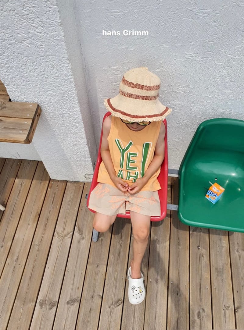 HANS GRIMM - Korean Children Fashion - #Kfashion4kids - Ye Ye Sleeveless Tee - 4