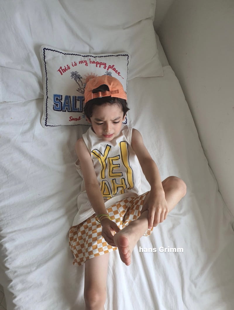 HANS GRIMM - Korean Children Fashion - #Kfashion4kids - Ye Ye Sleeveless Tee - 5