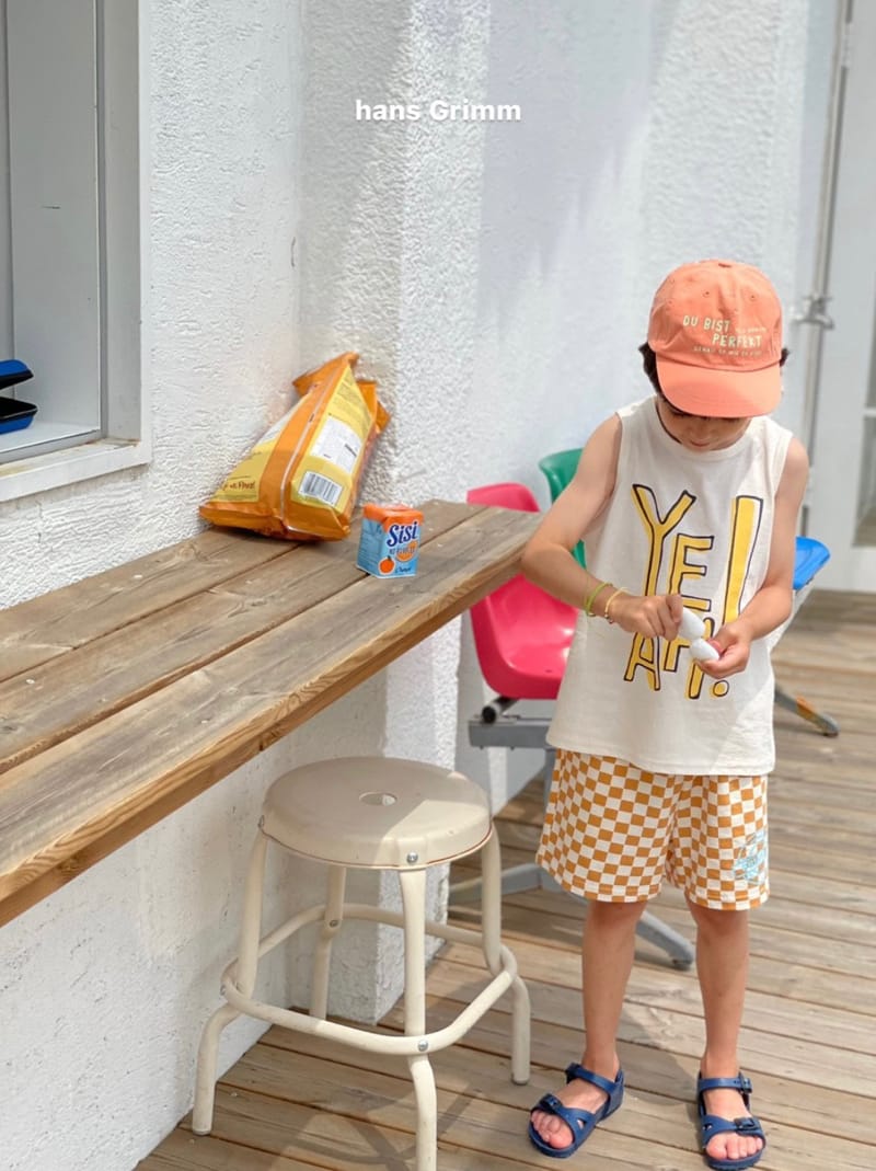 HANS GRIMM - Korean Children Fashion - #Kfashion4kids - Ye Ye Sleeveless Tee - 6