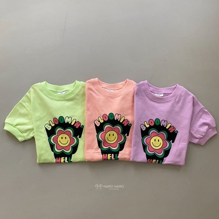 HARO HARO - Korean Children Fashion - #Kfashion4kids - Happy Flower One-piece - 5