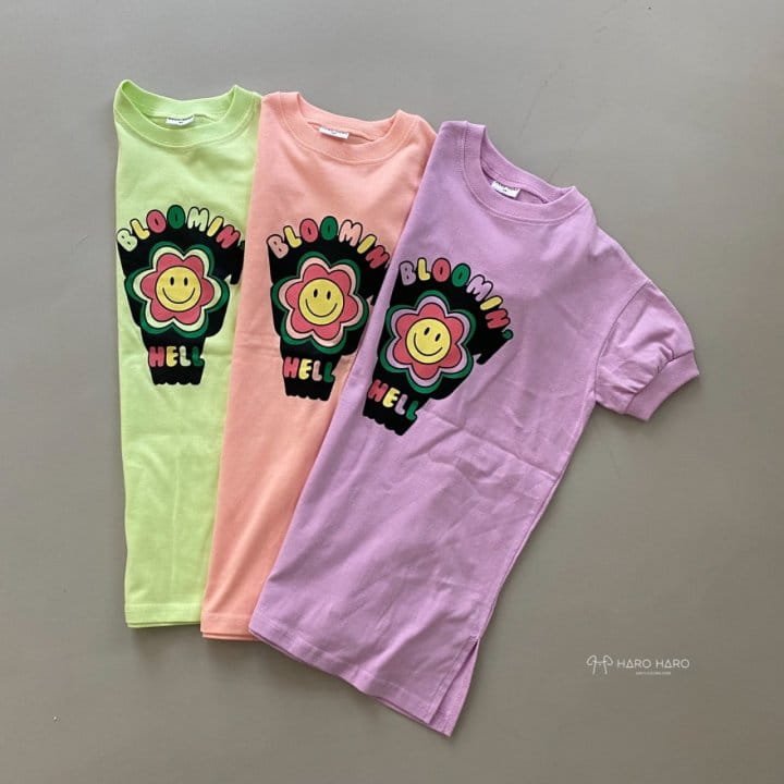 HARO HARO - Korean Children Fashion - #Kfashion4kids - Happy Flower One-piece - 7