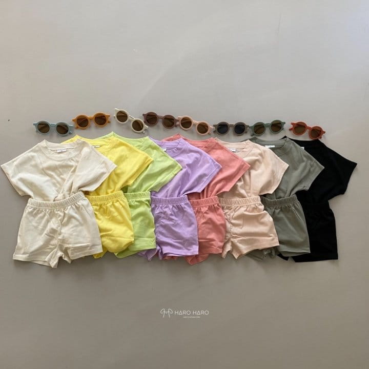 HARO HARO - Korean Children Fashion - #Kfashion4kids - Abol Top Bottom Set - 2