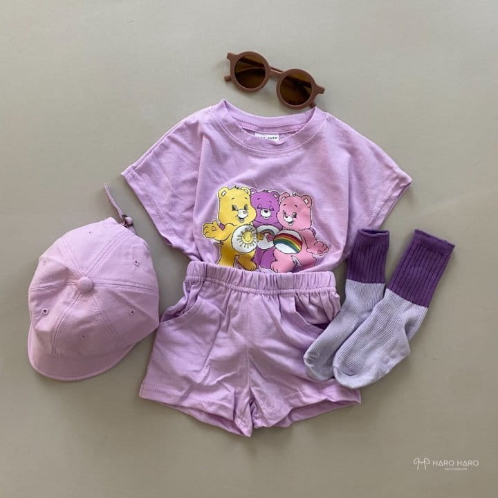HARO HARO - Korean Children Fashion - #Kfashion4kids - 3 Bears Top Bottom Set - 7