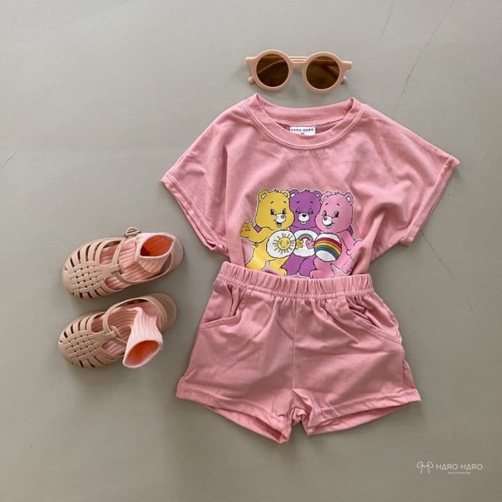 HARO HARO - Korean Children Fashion - #Kfashion4kids - 3 Bears Top Bottom Set - 8