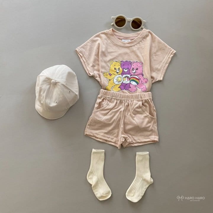 HARO HARO - Korean Children Fashion - #Kfashion4kids - 3 Bears Top Bottom Set - 9