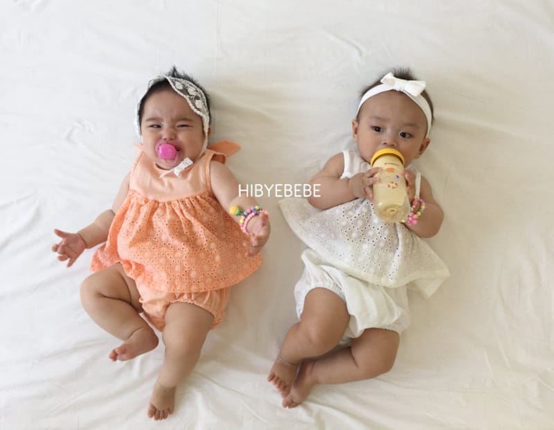 HI BYEBEBE - Korean Children Fashion - #Kfashion4kids - Jijou Lace Sleeveless Bottom Set - 11