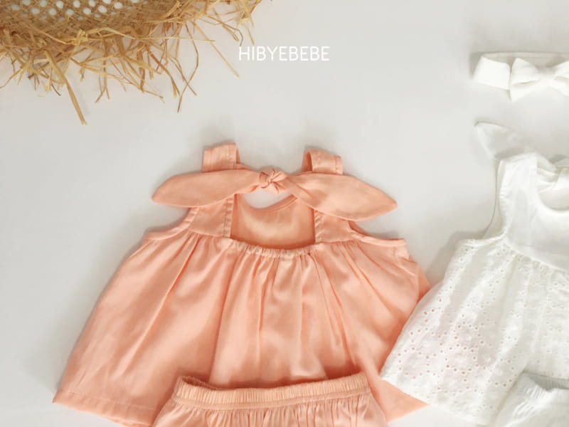HI BYEBEBE - Korean Children Fashion - #Kfashion4kids - Jijou Lace Sleeveless Bottom Set - 4