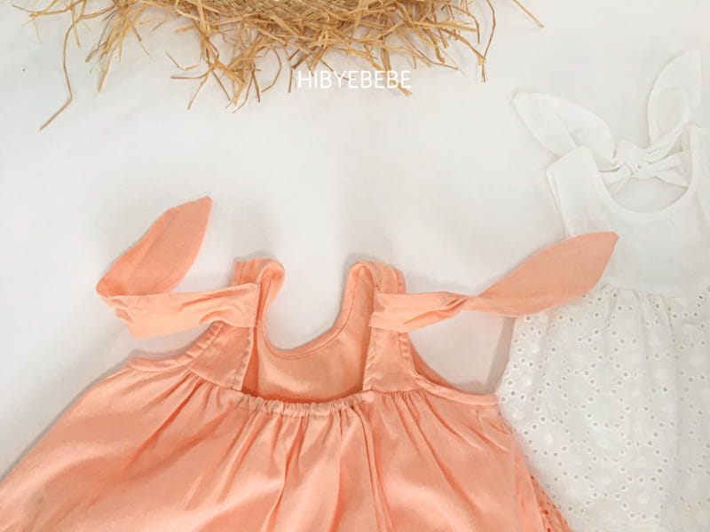 HI BYEBEBE - Korean Children Fashion - #Kfashion4kids - Jijou Lace Sleeveless Bottom Set - 6