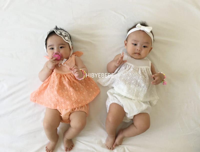 HI BYEBEBE - Korean Children Fashion - #Kfashion4kids - Jijou Lace Sleeveless Bottom Set - 9
