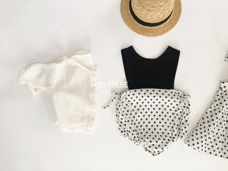 HI BYEBEBE - Korean Children Fashion - #Kfashion4kids - Oreo Sleeveless Bodysuit
