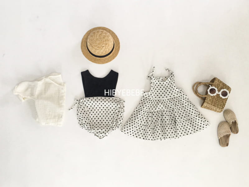 HI BYEBEBE - Korean Children Fashion - #Kfashion4kids - Oreo Sleeveless Bodysuit - 3